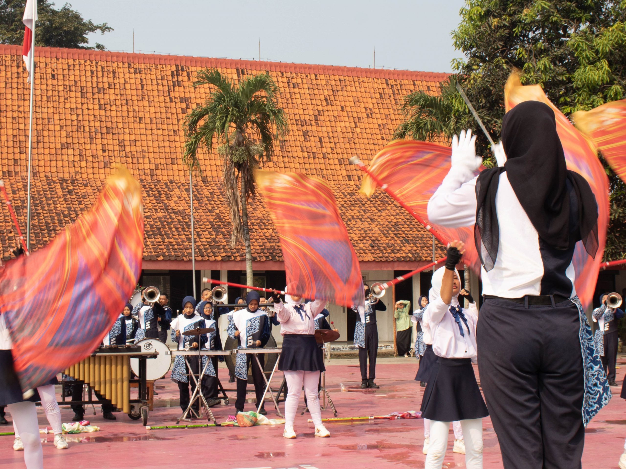 Upacara Hari Pendidikan Nasional di SMKN 1 Kabupaten Tangerang